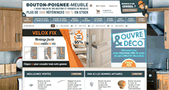 Desktop Screenshot of bouton-poignee-meuble.fr